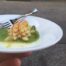 Bicchierini con crema di ceci, Fresco Spalmabile e nocciole