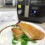 Bicchierini con crema di ceci, Fresco Spalmabile e nocciole
